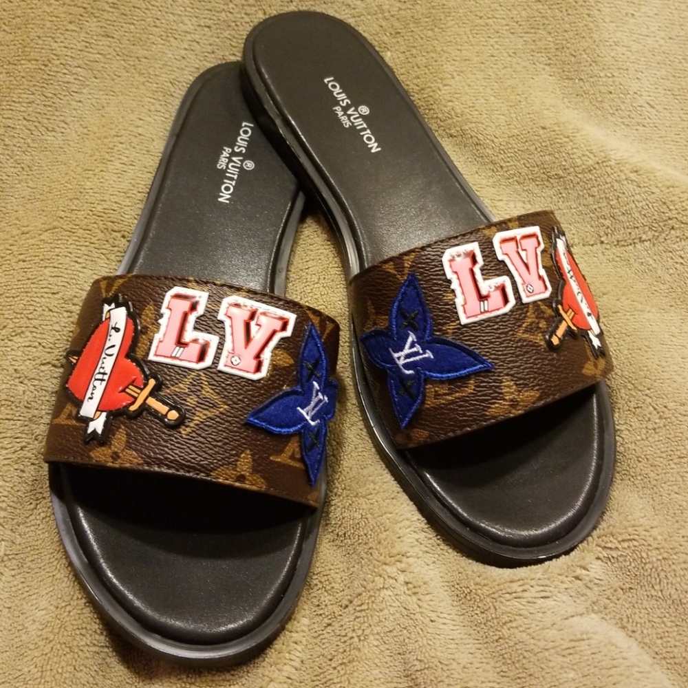 Louis Vuitton slides